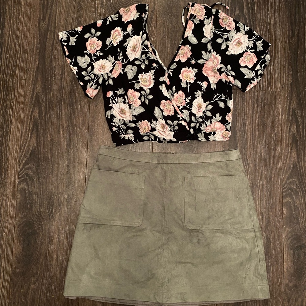 Floral blouse